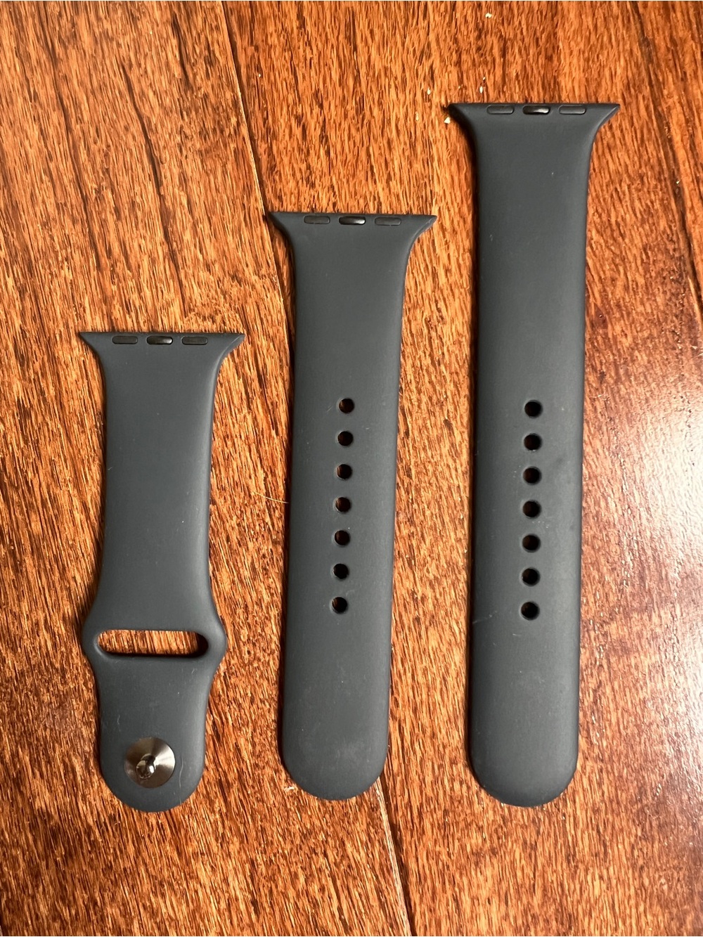 Apple Watch Sport Band Midnight back 45mm S/M and M/L